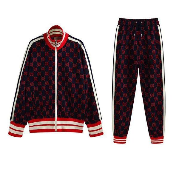 

new men's sportswear luxury fashion shirts and pants suits tracksuits tracksuits traje deportivo sports hoodies casual jogging pants, Black;red