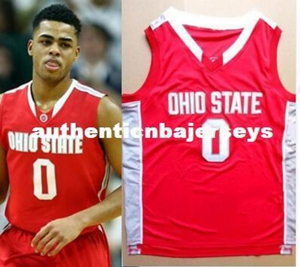 

d'angelo russell #0 jared sullinger throwbacks jerseys customize any number men's stitched stitched jerseys, Gray