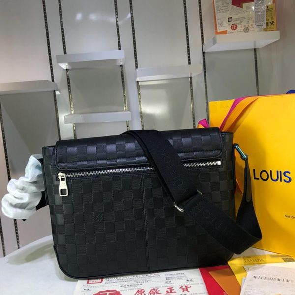 

drop ship leather shoulder mens bag fast delivery classic style crossbody bags new arrival men formal messenger bags shoulder bag sale