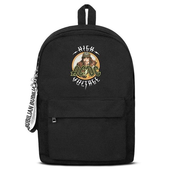 

классический acdc высокого напряжения angus рок-группа canvas backpack basic учиться в россии прочный и удобный школа студенческого спорта р