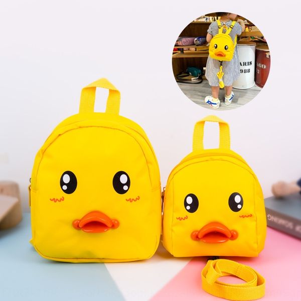 

children's schoolbag kindergarten 1-5 years old male and female baby bag backpack outdoor backpack duck cute korean version 2020