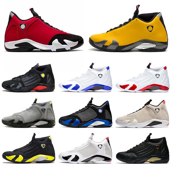 

14 14s jumpman mens trainers basketball shoes candy cane gym red dmp men sports sneakers size 40-47