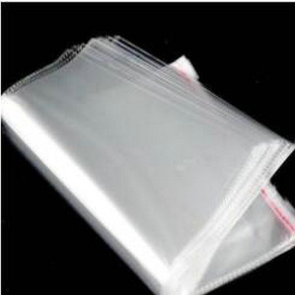 

100 set self adhesive opp clear transparent plastic packing bag 100 set self adhesive opp clear transparent plastic packing dhseller zf
