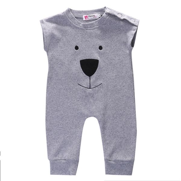 

симпатичные новорожденных baby girl boy bear руно rompers перемычки эпикировка легкий костюм с шортами t200721, Blue