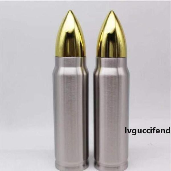 

bullet shape drinking bottle creative 32oz stainless steel vacuum insulated water bottles flask outdoor sports water cup 1000ml wy591