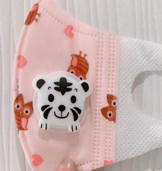 

kids mask 3d 5 layers cartoon face masks with filter breather valve dust masks children dustproof protective designer mask tsvnx mylovethome