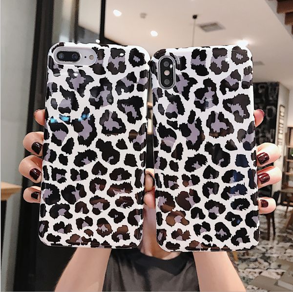 

новый 2020 для iphone6-11 pro max 100% tpu ins design white leopard print case case и dir-rishant бесплатная доставка