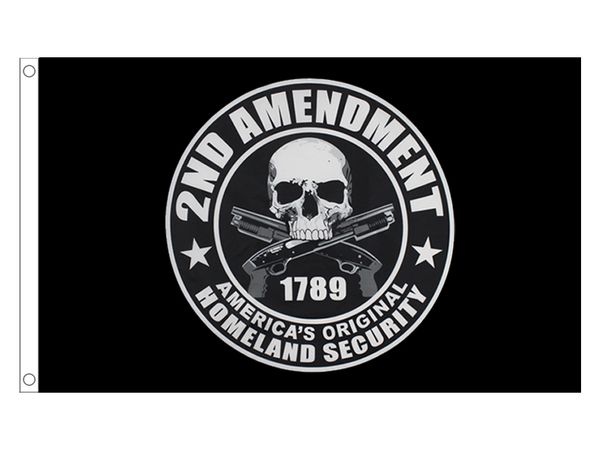

90*150cm 3x5 fts us constitution 2nd second amendment flag for amendment