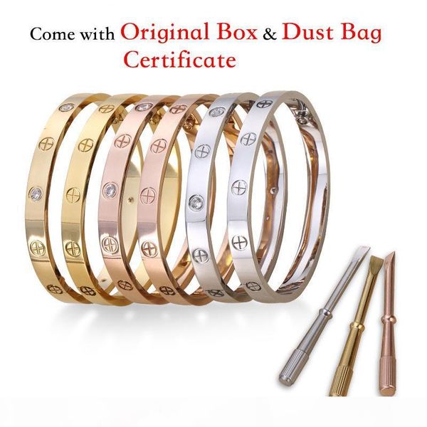 

original des bracelet for women and mens bracelet fashion love designer bangle designer jewelry women bracelets drop shipping, White