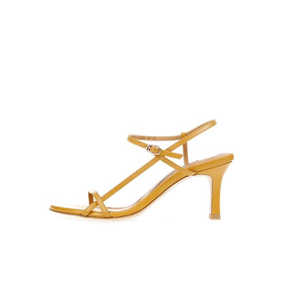 

summer flat buckle high heeled sandals women goddess style stiletto sandals new wild high-heeled women's shoes size 33 -42, Black