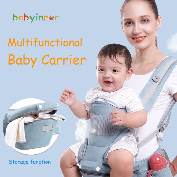

baby inner 0-48m baby carrier ergonomic backpack breathable wrap sling for kangaroo hip-seat carrier waist stool 25kg