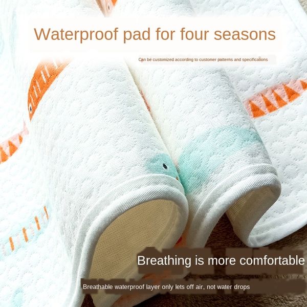 

new pad baby waterproof breathable washable aunt pad large and small baby kindergarten bed bed sheet diaper diaper sheet