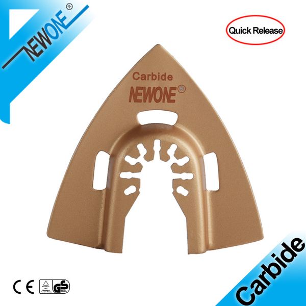 

newone triangle carbide quick release blade saw 80mm brazed multi-tool for nail tile brisk home decoration