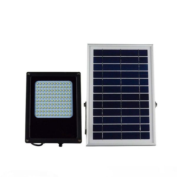 

n500f ultra bright 120leds smd 3528 15w led floodlight 6v 6w solar panel solar power outdoor garden street light lamp