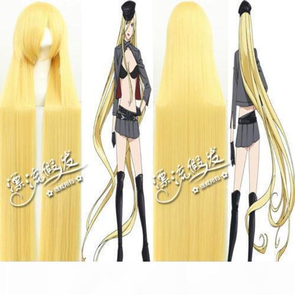 

wholesale 150cm extra long white cosplay wig - 60 inch high temp - cosplay wigs, Golden;white