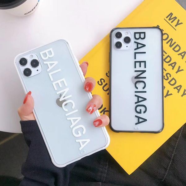 

дизайнер марка мобильного телефона чехол для iphone 11 pro макс xs max xr x 7 8 plus clear case