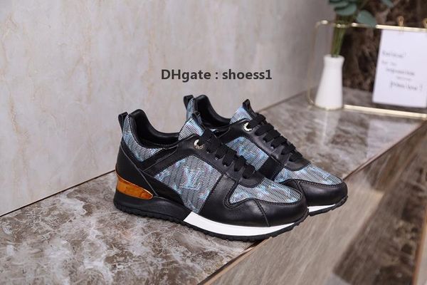 

2021-2020j high -end leather ladies casual lace -up banquet shoes ,fashionable wild thick bottom comfortable sports tide shoes ,size :35 -41, Black