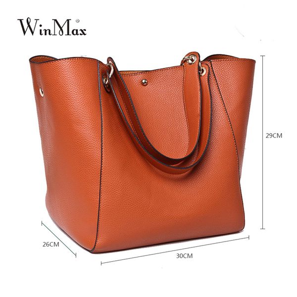 

women split leather handbag pu leather shoulder bag large capacity totes cattle split hand bag for mom
