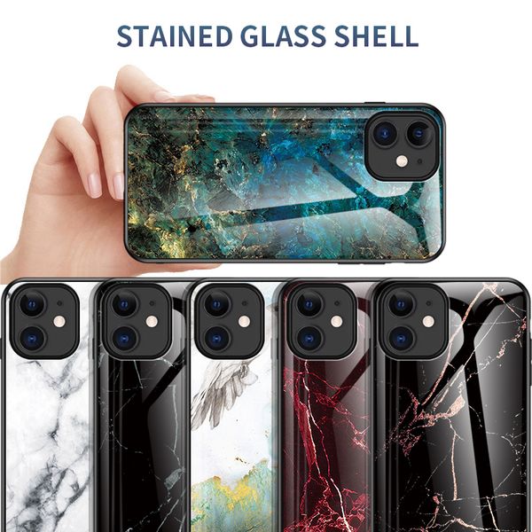 

suitable for iphone 12 pro max fashion creative mobile phone case iphone 11 anti-fall glass protection designer phone case