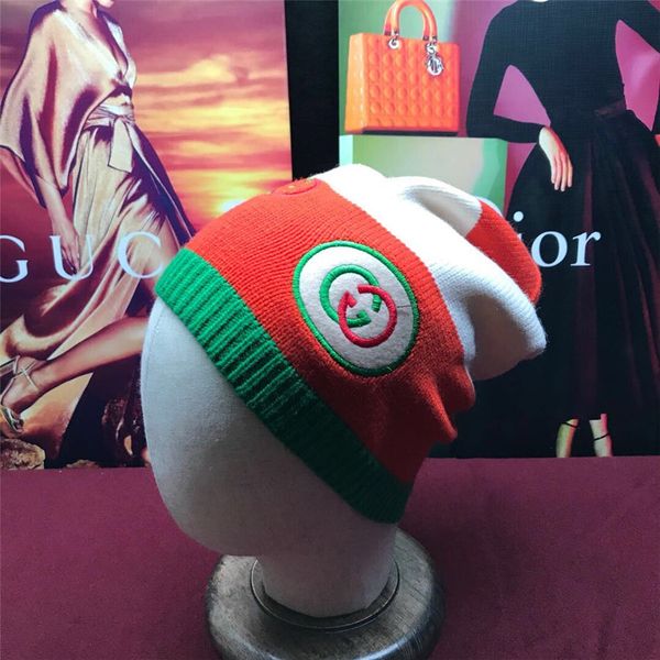 

new designer hat hip hop casual european and american fashion street knit hats men and women embroidery hats winter new smiling face, Blue;gray