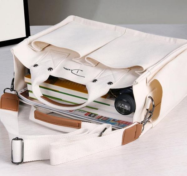 

2020 designer messenger handbags casual one shoulder new canvas handbag