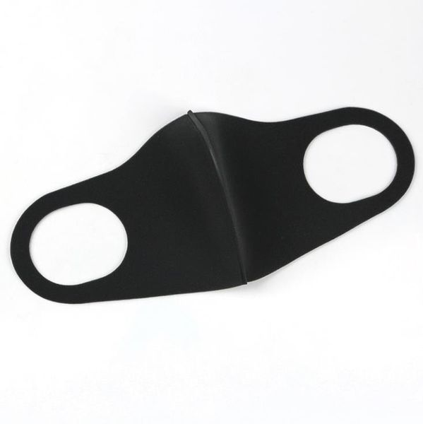 

black mouth masks washable reusable women mens kids anti dust cotton protective face mask filter pm2.5 respirator pollution shield