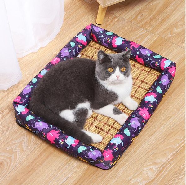 

2020 spring/ summer pet supplies dog sleeping mat cool cat house pet mat