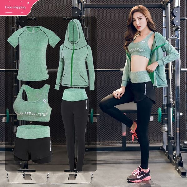 

summer yoga sports suit women's online celebrity yoga professional gym running loose leisure fitness clothes quick-drying clothes, Black;red