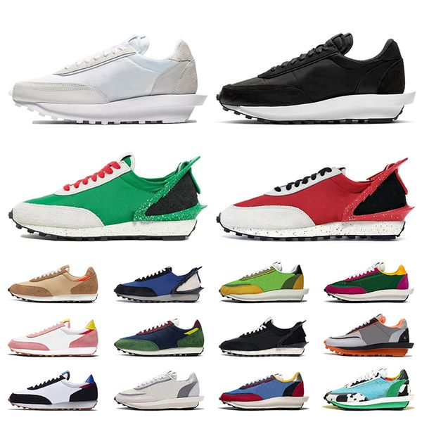 

2020 summer fashion sacai ld waffle ldv daybreak mens trainers womens running shoes nylon white black undercover red green sports sneakers