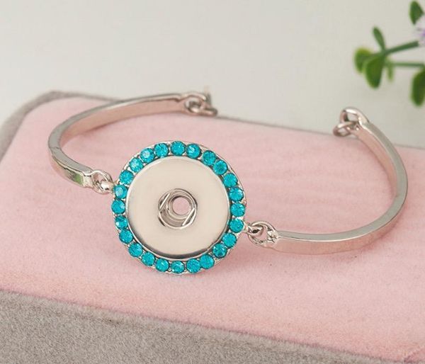 

wholesale-snap bracelet&bangles design fashion snap button magnetic noosa chunks charm bangles fit18-20mm rivca snaps jewelry, Golden;silver