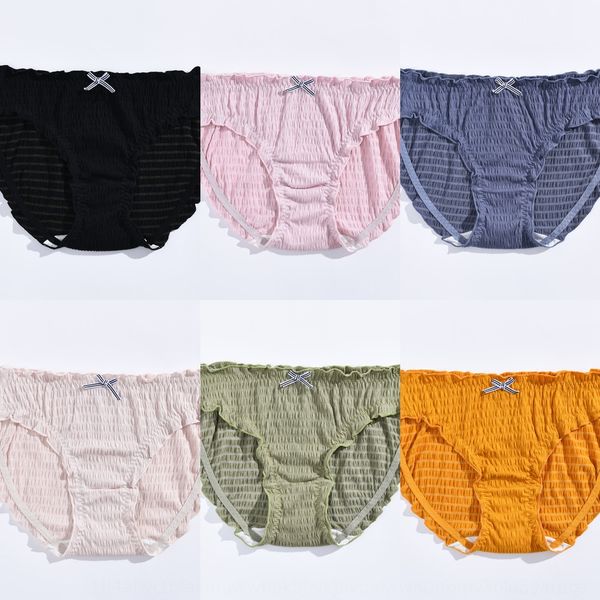 

хлопковые трусы нижнее белье трусы новых девочек промежность breifs лук низкой талии женщин нижнее белье дышащий удобные женские трусы, Black;white