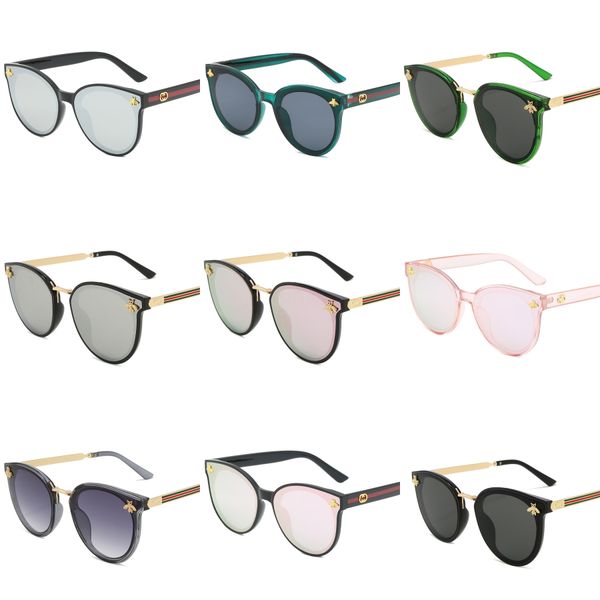 

2020 new color film sunglasses women bright reflective sunglasses fashion trend outdoor sunglasses do26#928, White;black