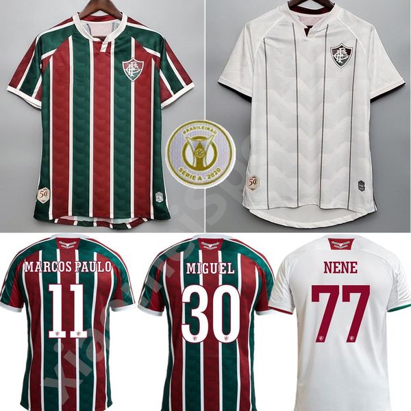 

fluminense 2020 2021 soccer jerseys 20 21ganso fluzão fred phganso hudson nene nino henrique futbol camisas football camisetas shirts, Black;yellow