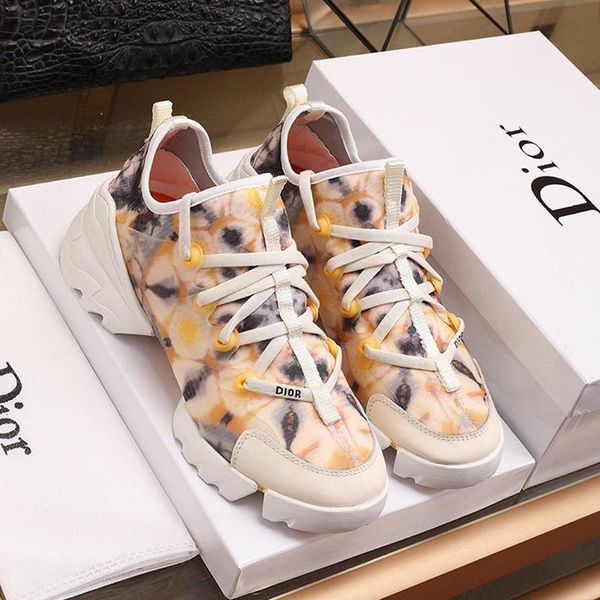 

luxury men shoes sneakers fashion design breathable d -connect sneaker chaussures de hommes lace -up men shoes version sale