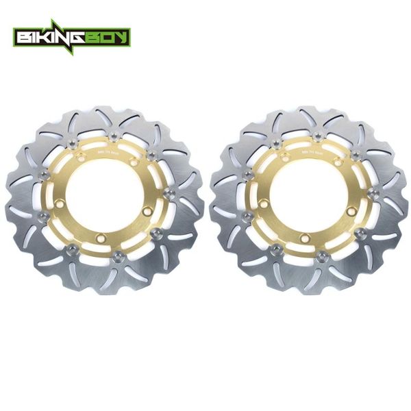 

bikingboy front brake discs disks rotors gsr 400 600 750 / abs dl 650 v-strom abs 07-17 dl650 gsx 1250 fa st traveller 10 11 12