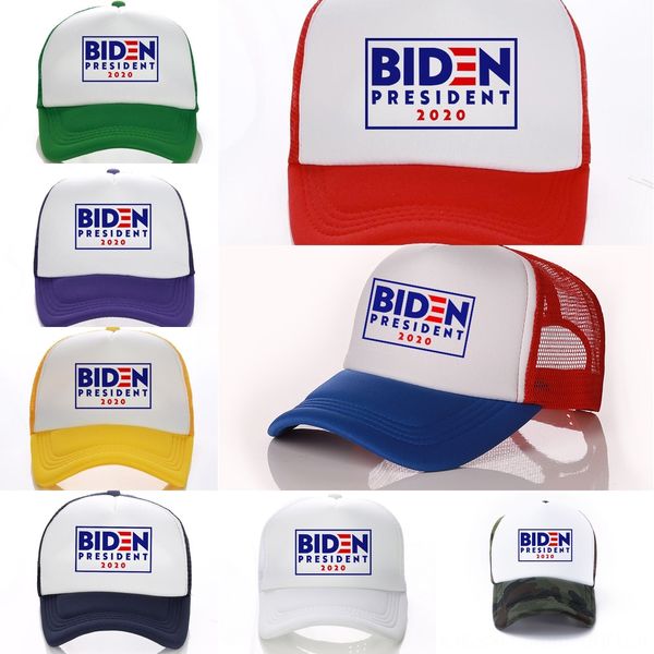 

o5fci joe biden hat mesh 2020 american president election baseball cap embroidery letter baseball cap hat adjustable snapback, Blue;gray