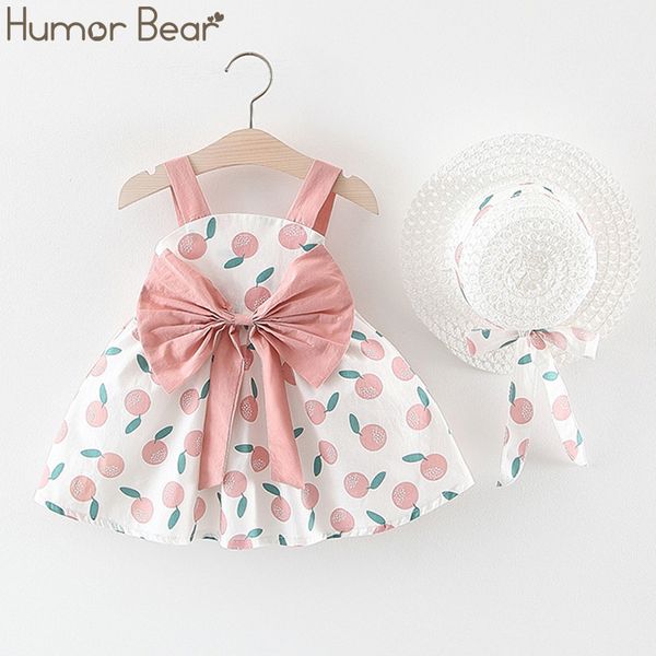 

юмор медведь новое лето baby girl платье фрукты лук жилет платье моды hat в качестве подарка 2pc комплект для младенцев детские clothingtodd, White