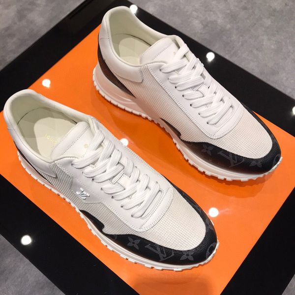 

убежать sneaker 2020 новый сезон моды класса люкс мужчины повседневная обувь конструктора мужчин кроссовки высокого качества дышащий мужчины, Black