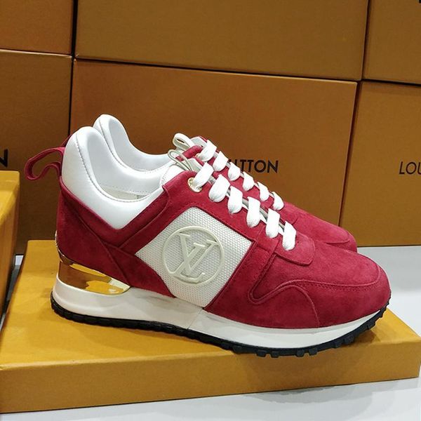 

women casual shoes run away sneaker fashion footwears chaussures de femme sports lace -up lady shoes zapatos de mujer with origin box sa, Black