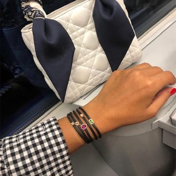 

pre-sale silicone bracelet with rhinestone initial - the letter size is 0.5cm handmade diy art bracelets fashion jewelry chains, Black