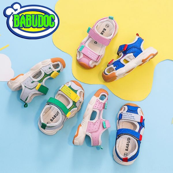 

2020 new functional boys' sports calf sandals children's shoes children's shoes bottom sandals, Black;red