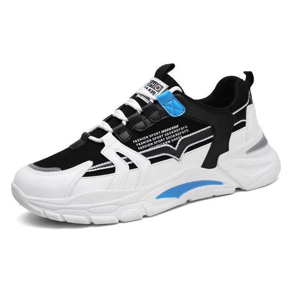 

new men's casual vulcanize running shoes men lightweight elastic band sneakers breathable comfortable men's shoes size 39-45