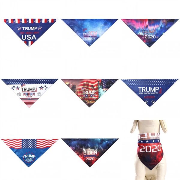

american generals election pets scarf flag printing triangular scarfs pet supplies household sundries trump biden factory direct 7bma e2
