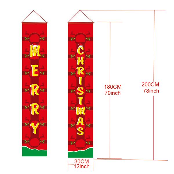 

merry christmas christmas curtain 200*30cm ,100% oxford, digital printing