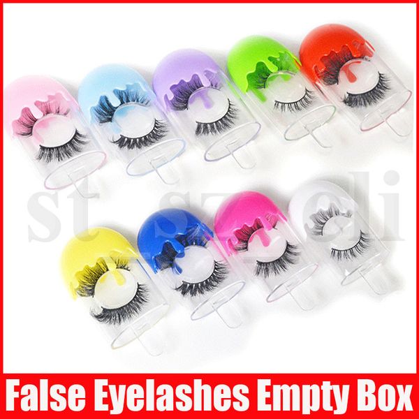 

ice cream lashes package box 3d mink eyelashes boxes fake false eyelashes packaging case empty eyelash box lash storage container boxes