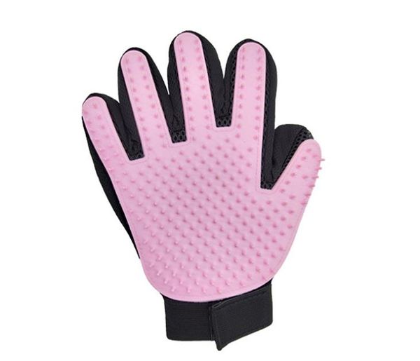 

двустороннее перчатки pet волос собаки щетка расческа pet grooming собак перчатки для чистки массаж пальцев cleaning cat волос перчатки бесп