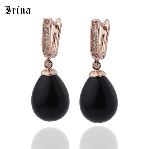 

irina new pearl red white drop earring for women fancy colorful simulated-pearl long earring trendy jewelry gift, Silver
