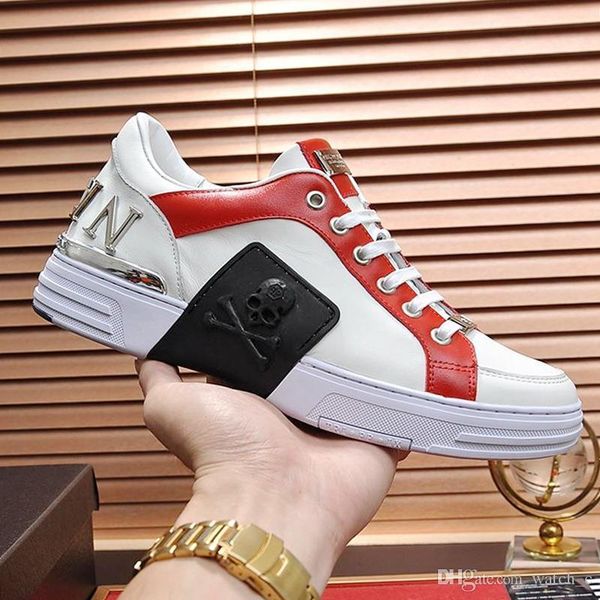 

men shoes sneakers phantom kick $lo -mixed materials luxury zapatos de hombre lace -up male sports shoes vintage style footwears drop sh