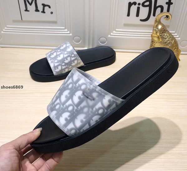 

дешевые лучшие мужчины женщины сандалии дизайнерская обувь luxury slide летняя мода широкий плоский скользкий сандалии тапочка флип-флоп с р, Black;red