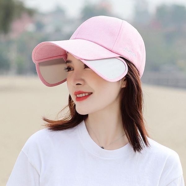 

long eaves baseball women's new shade korean fashion all-match baseball sun hat summer sun hat cap cap men, Blue;gray